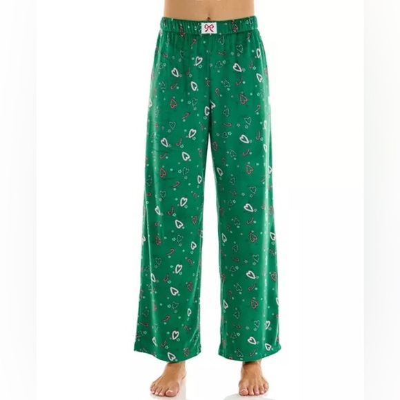 Roudelain Women's Velour Open Leg Pull-On Pajama Pants - Picture 3 of 6